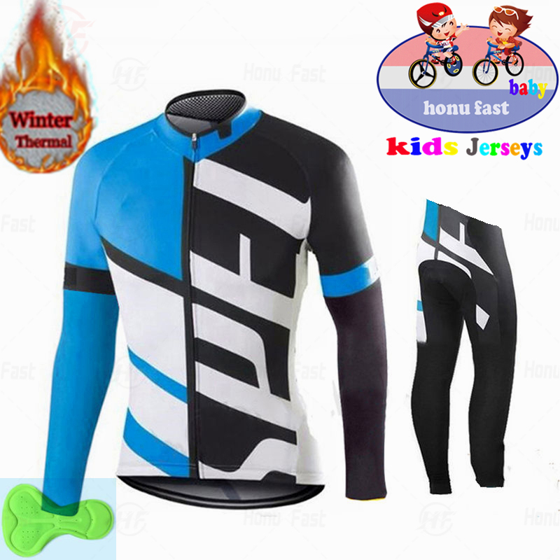 Winter Clothing Kids Sale - Dziecięcy zimowy zestaw kolarski z polaru
