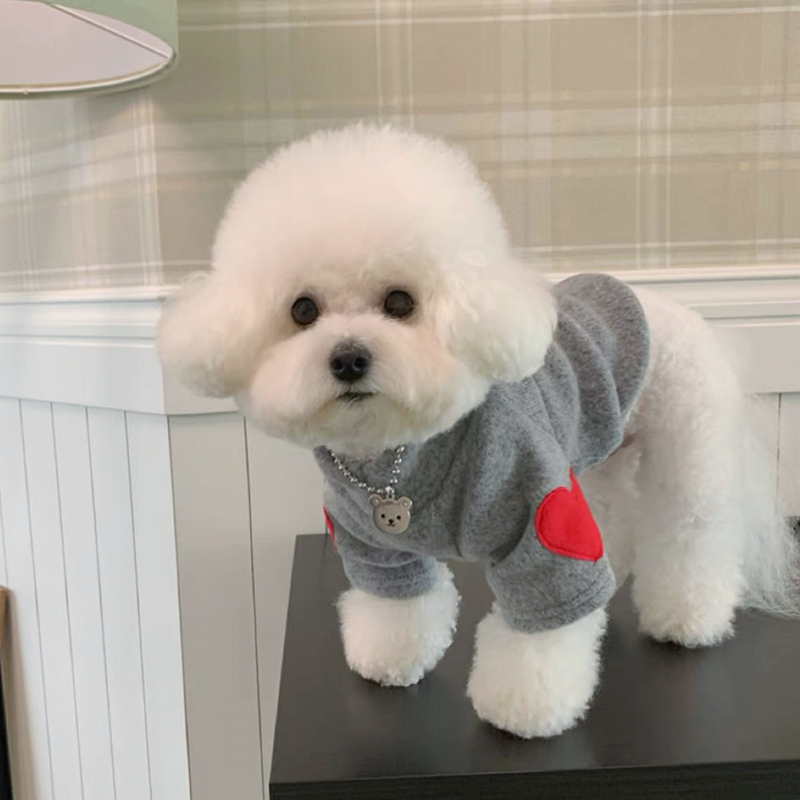 Winter Clothing For Dogs - dla psa Koszula z dołem Ciepłe