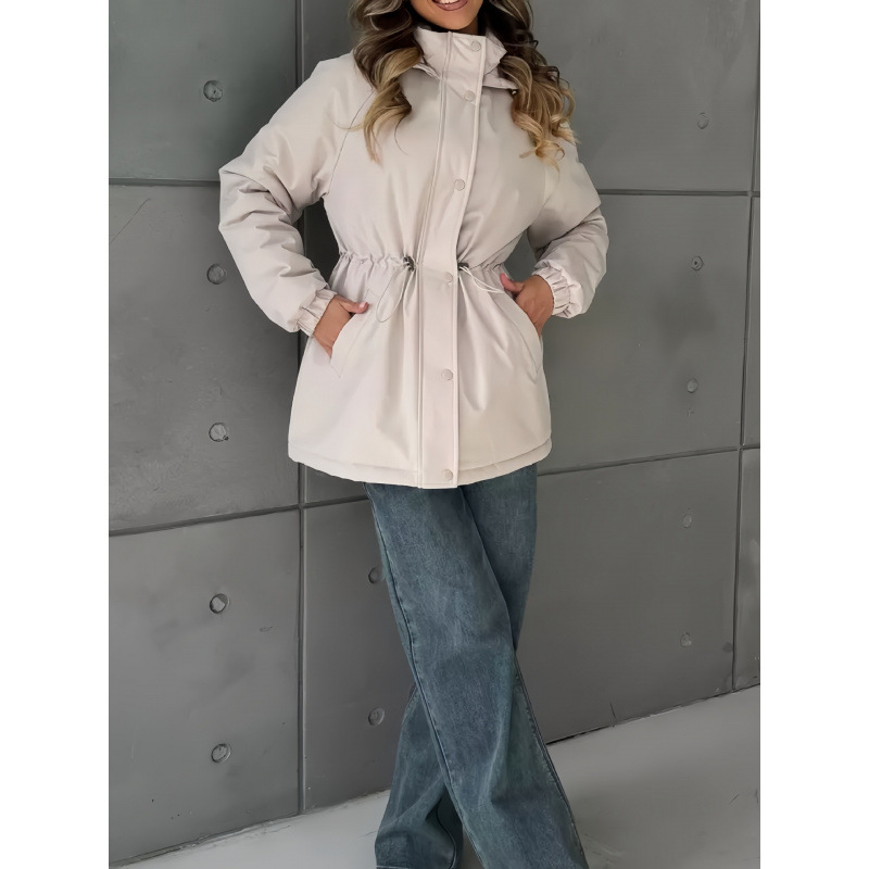 Winter Clothing English - Wiatrówka z elastycznym paskiem w talii