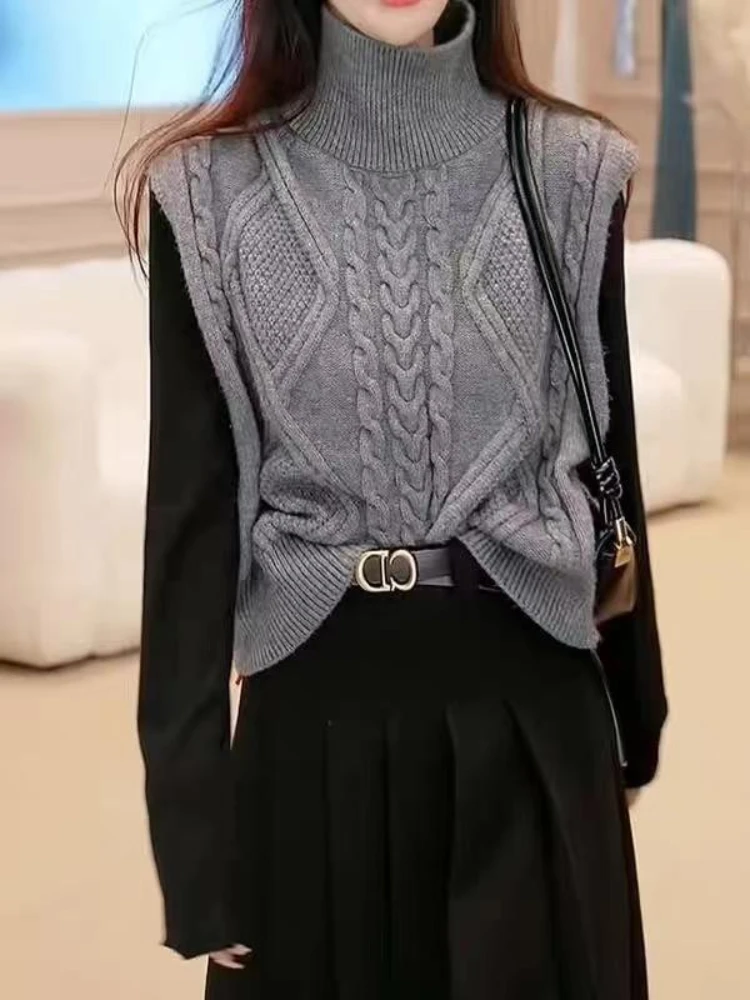 Winter Clothing Trends 2025 Women'S - Damski sweter luźny kardigan damska dzianinowa