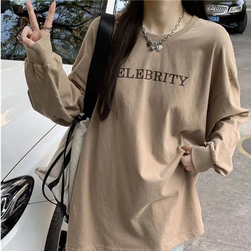 Winter Clothing Trends 2025 Women'S - Top damski z nadrukiem, luźna koszulka