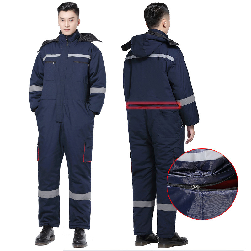 Winter Clothing Articles - Zimowe kombinezony odblaskowe dla mężczyzn Praca