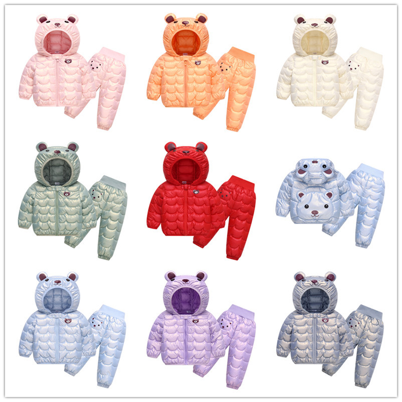 Winter Clothing For 1 Year Old Girl - Jesienno-zimowy zestaw odzieży dziecięcej: bawełniana kurtka