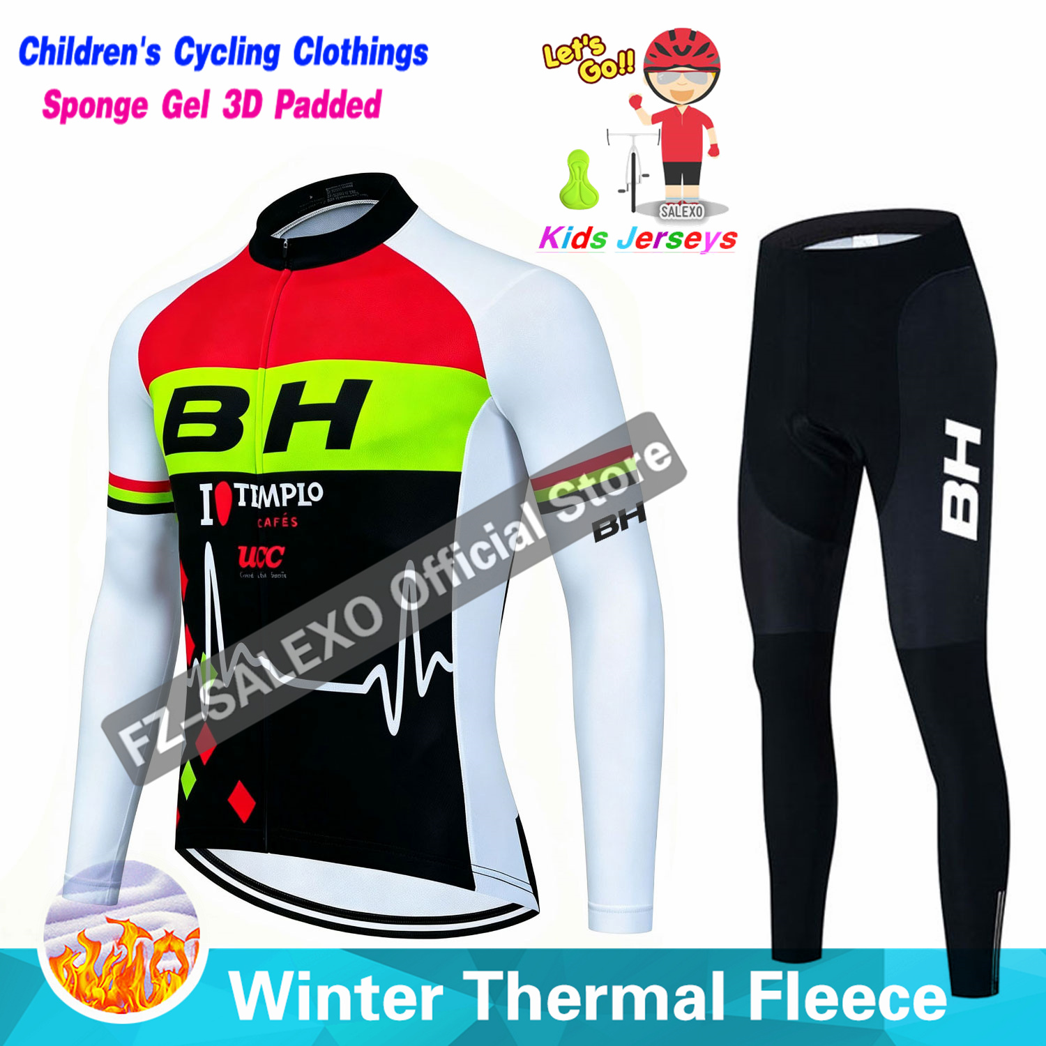 Winter Clothing Kids Sale - BH 2027 Dziecięcy Zimowy Zestaw Kolarski