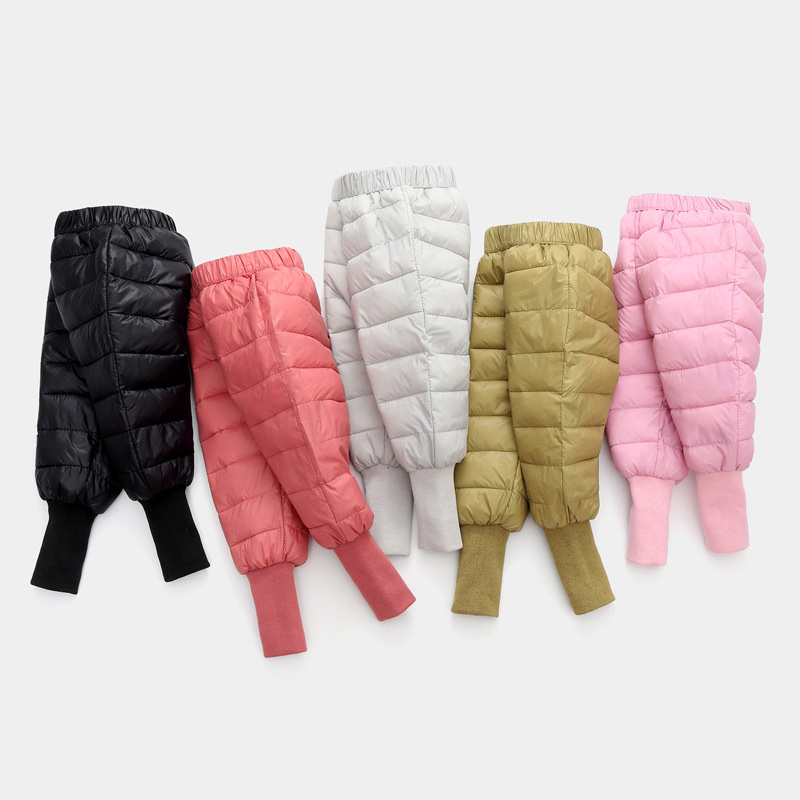 Winter Clothing For 1 Year Old Girl - Zimowe dzieci Ciepłe spodnie puchowe Jesienna