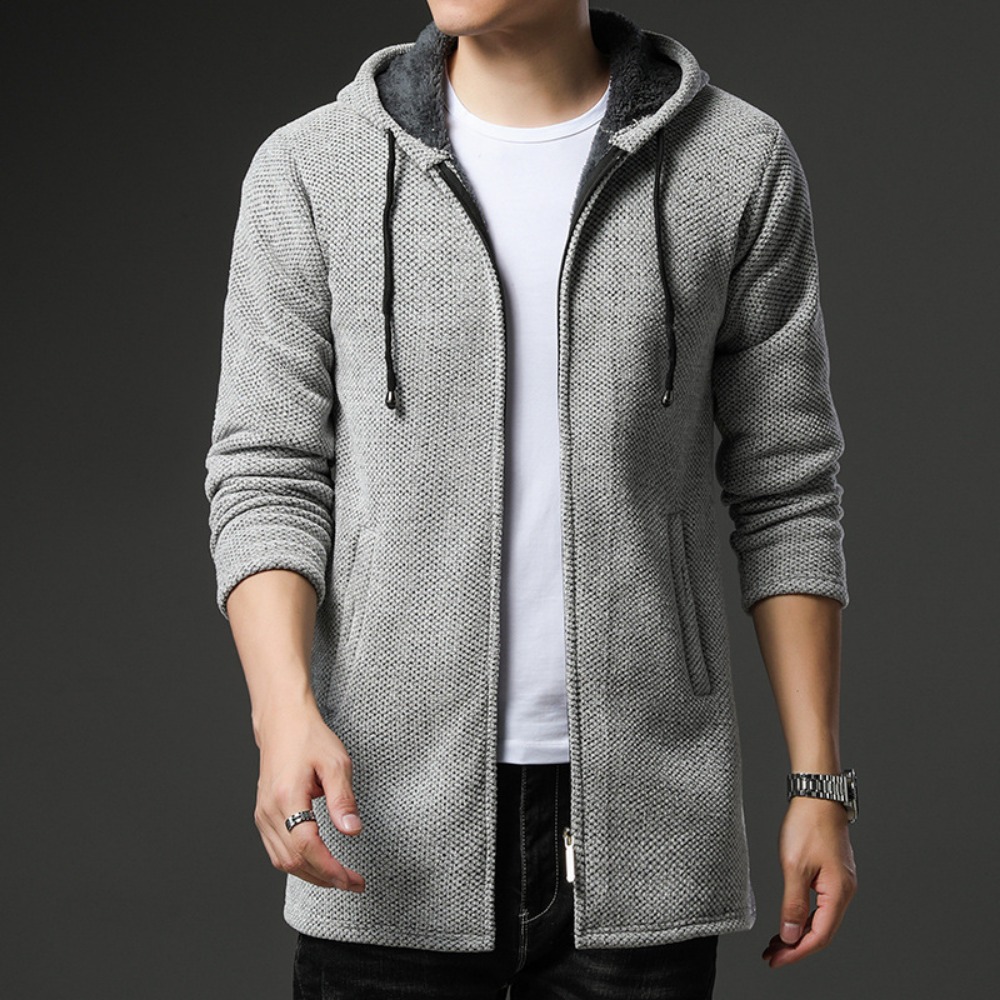New Arrival sweter z dzianiny  – Fleece Hoodie Lined recenzja i cena