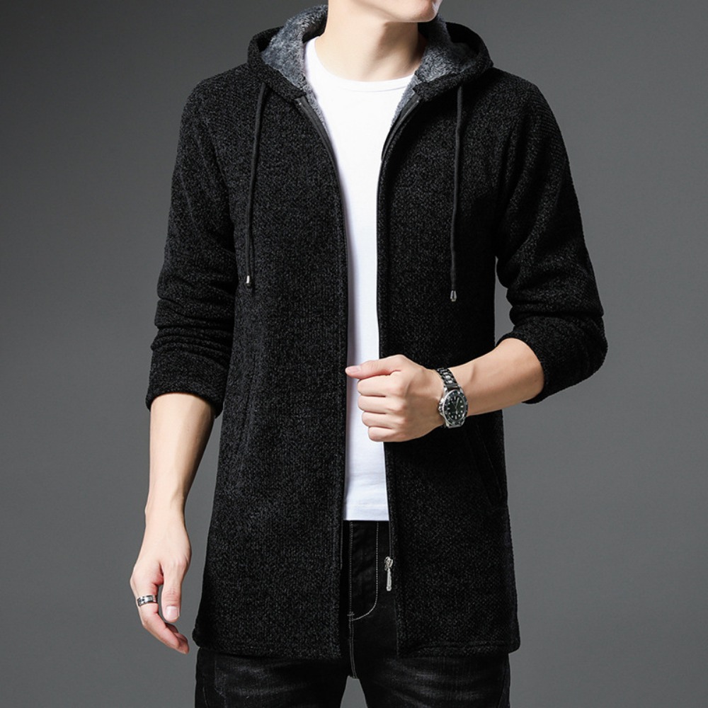 New Arrival sweter z dzianiny  – Fleece Hoodie Lined recenzja i cena