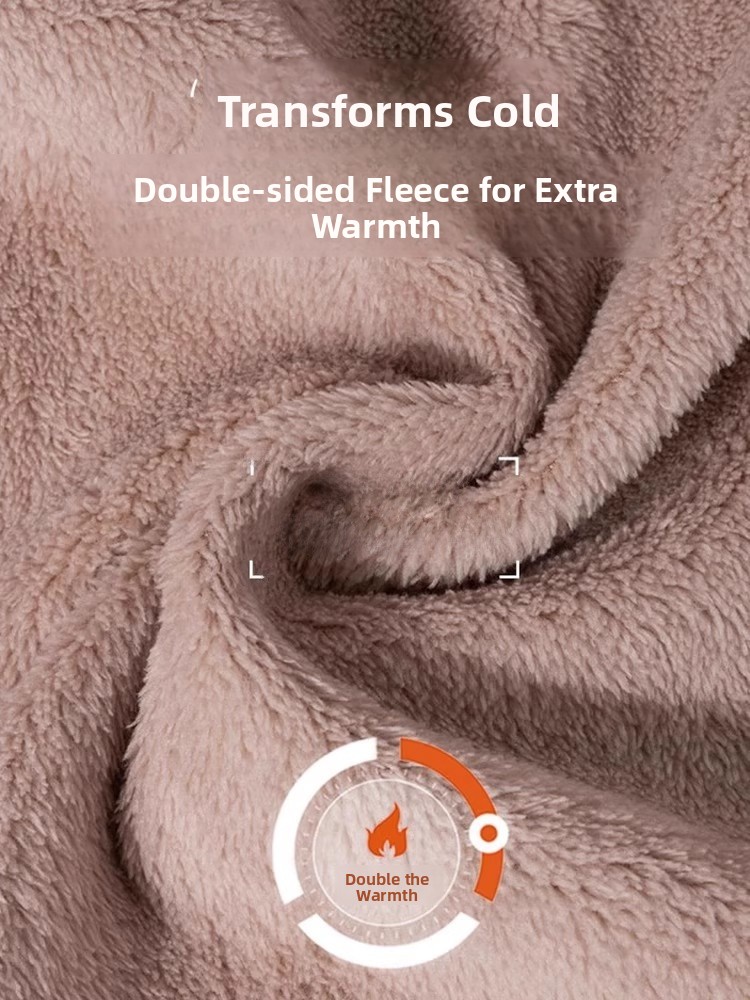 Gruba damska kurtka z polaru,  – Fleece Hoodie Lined recenzja i cena