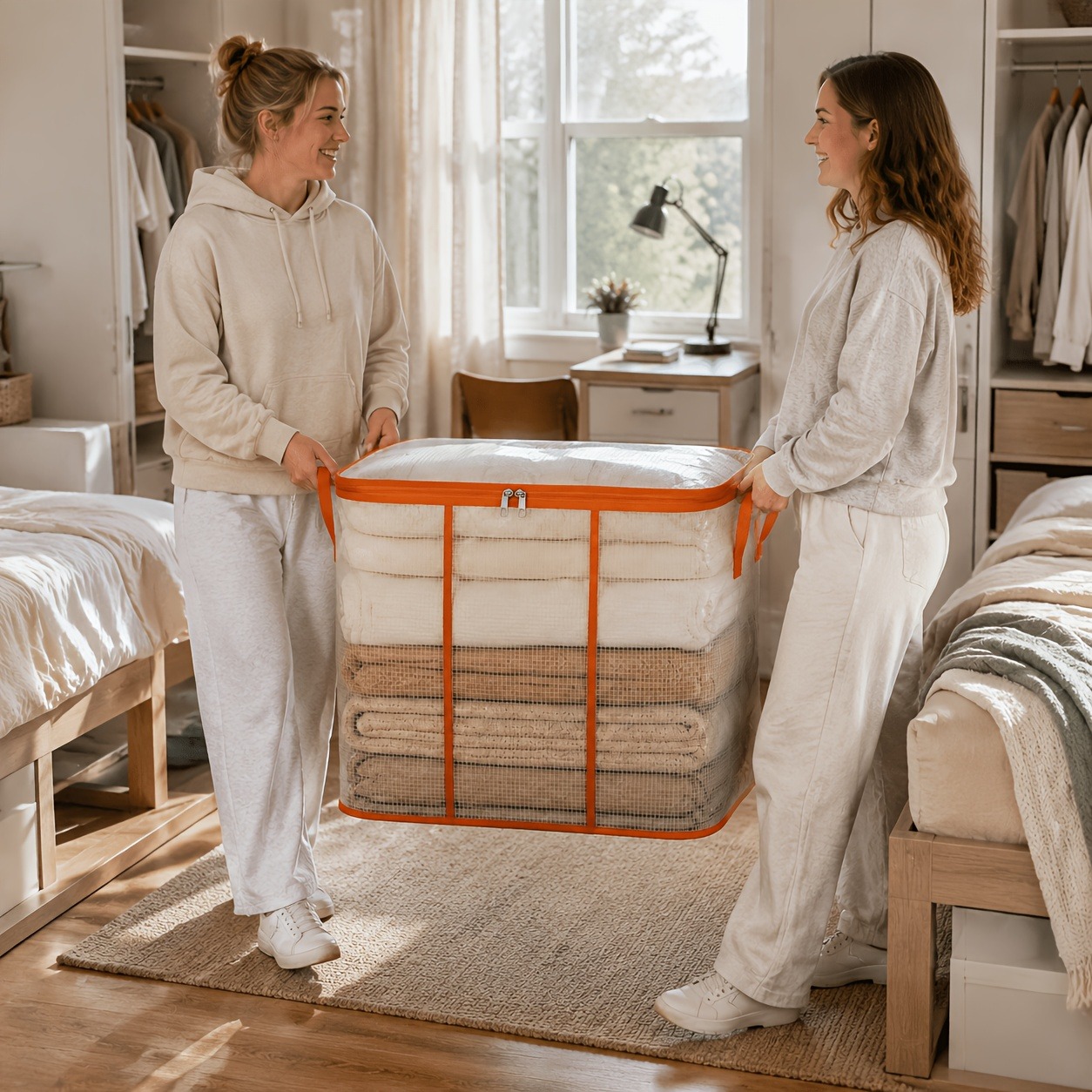 Torba do przechowywania z PVC  – Winter Clothing Organizer recenzja i cena
