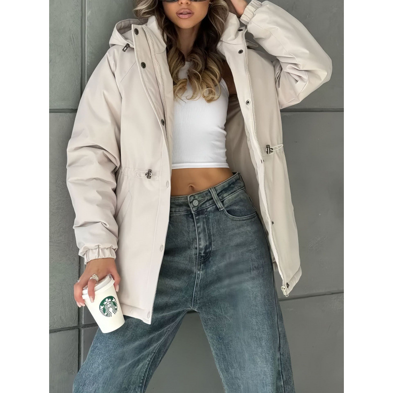 Wiatrówka z elastycznym paskie – Winter Clothing English recenzja i cena