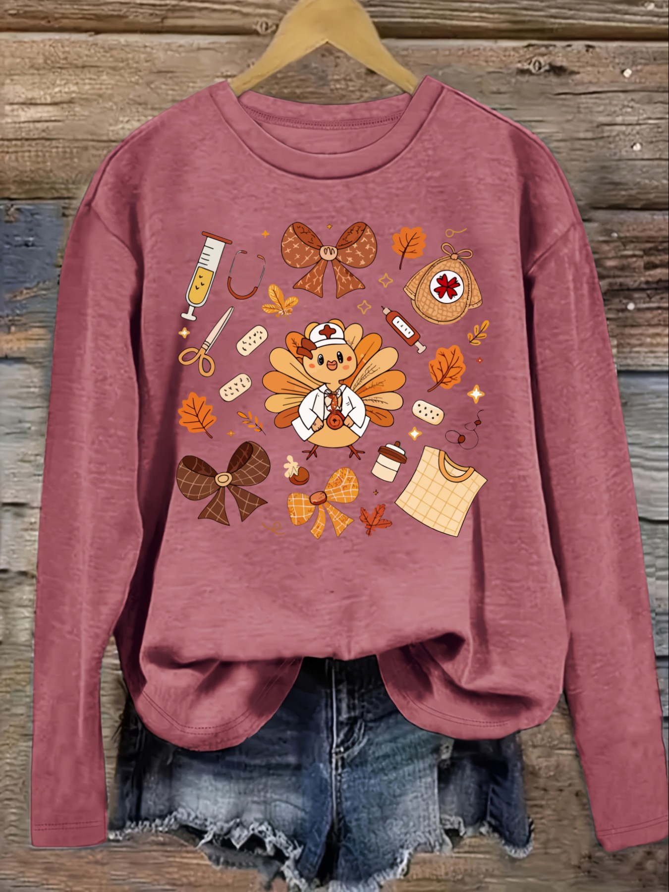 Damska codzienna koszulka z dł – Winter Clothing Outfits recenzja i cena