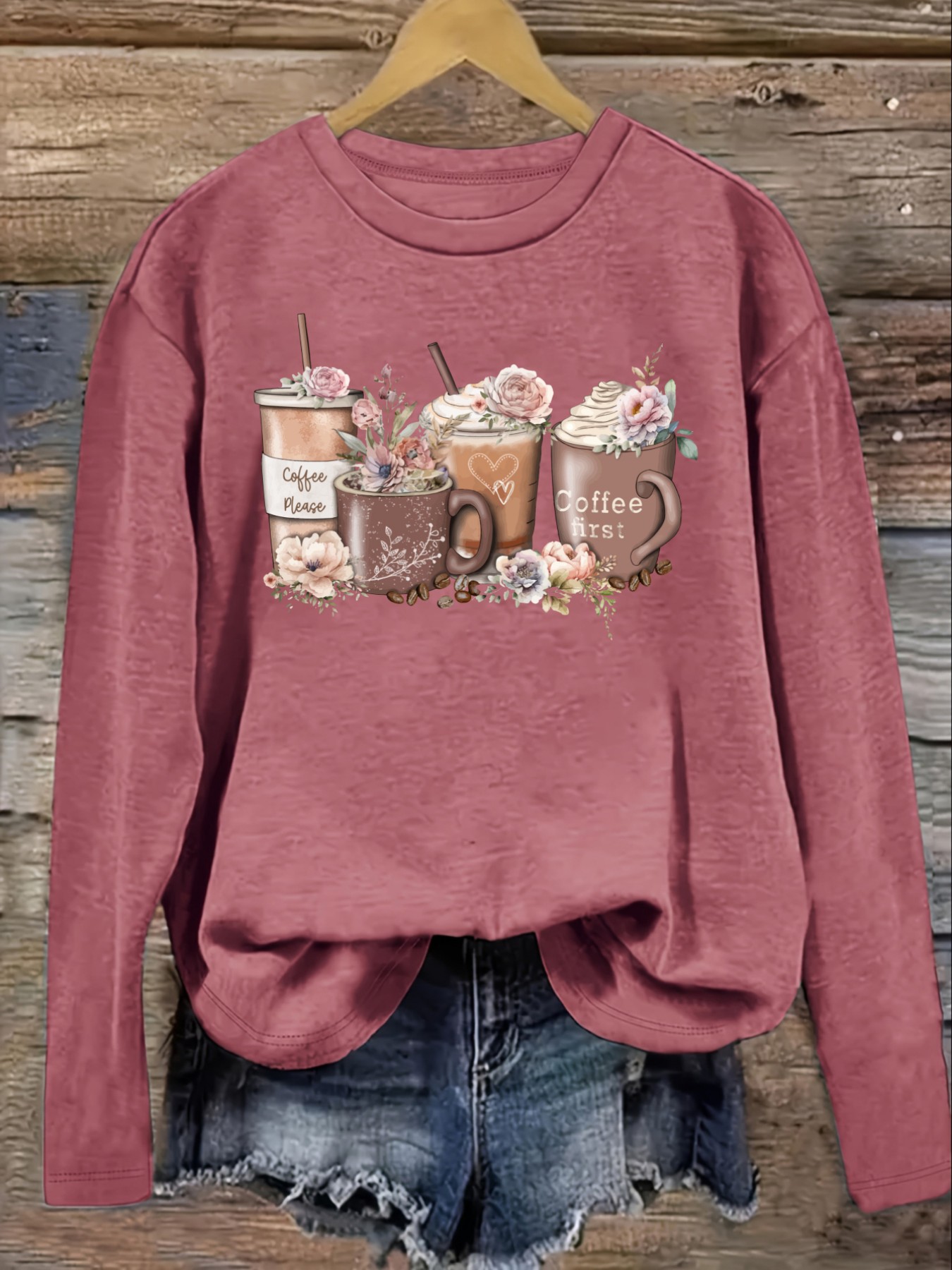 Damska codzienna koszulka z dł – Winter Clothing Outfits recenzja i cena
