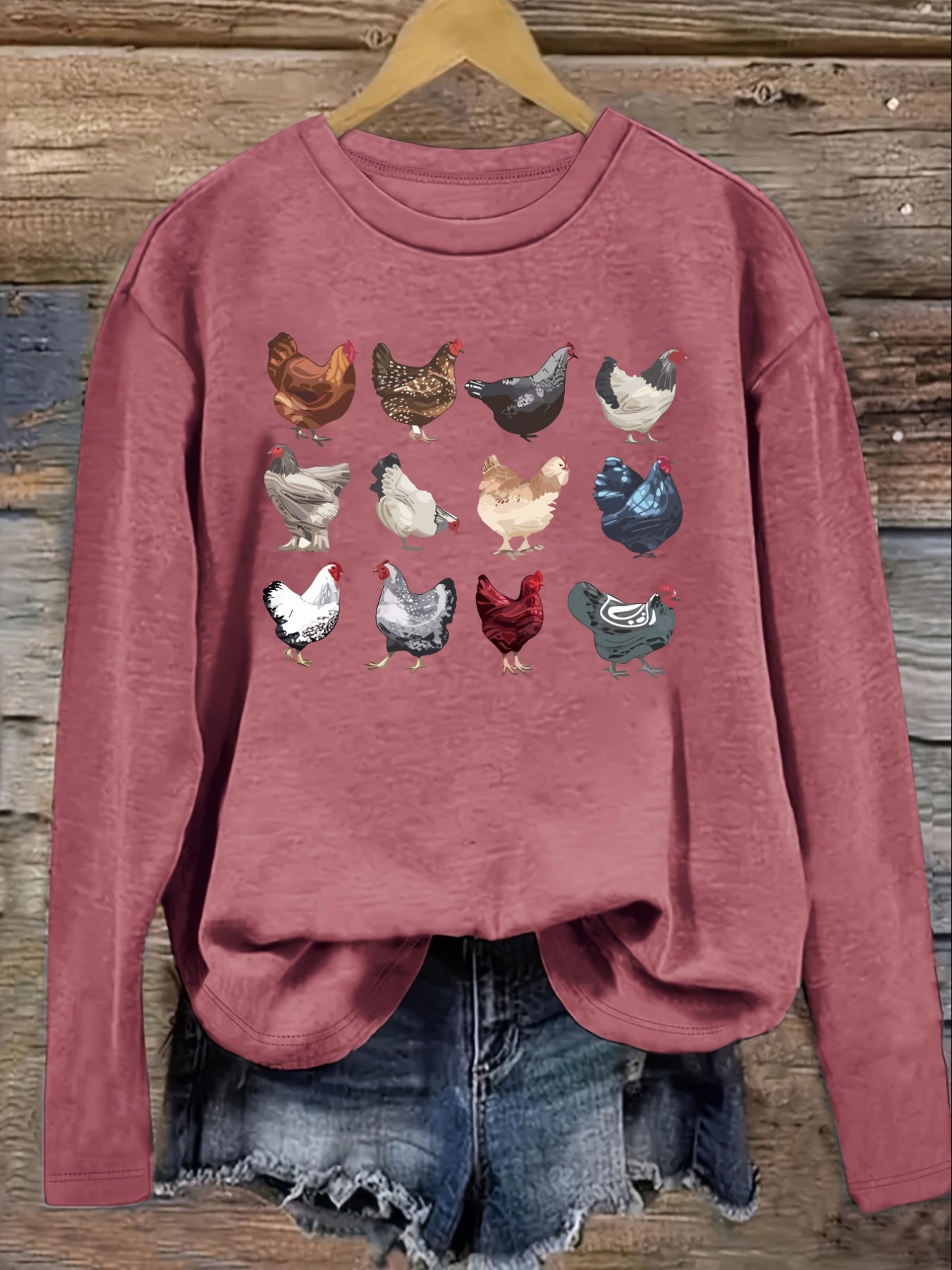 Damska codzienna koszulka z dł – Winter Clothing Outfits recenzja i cena