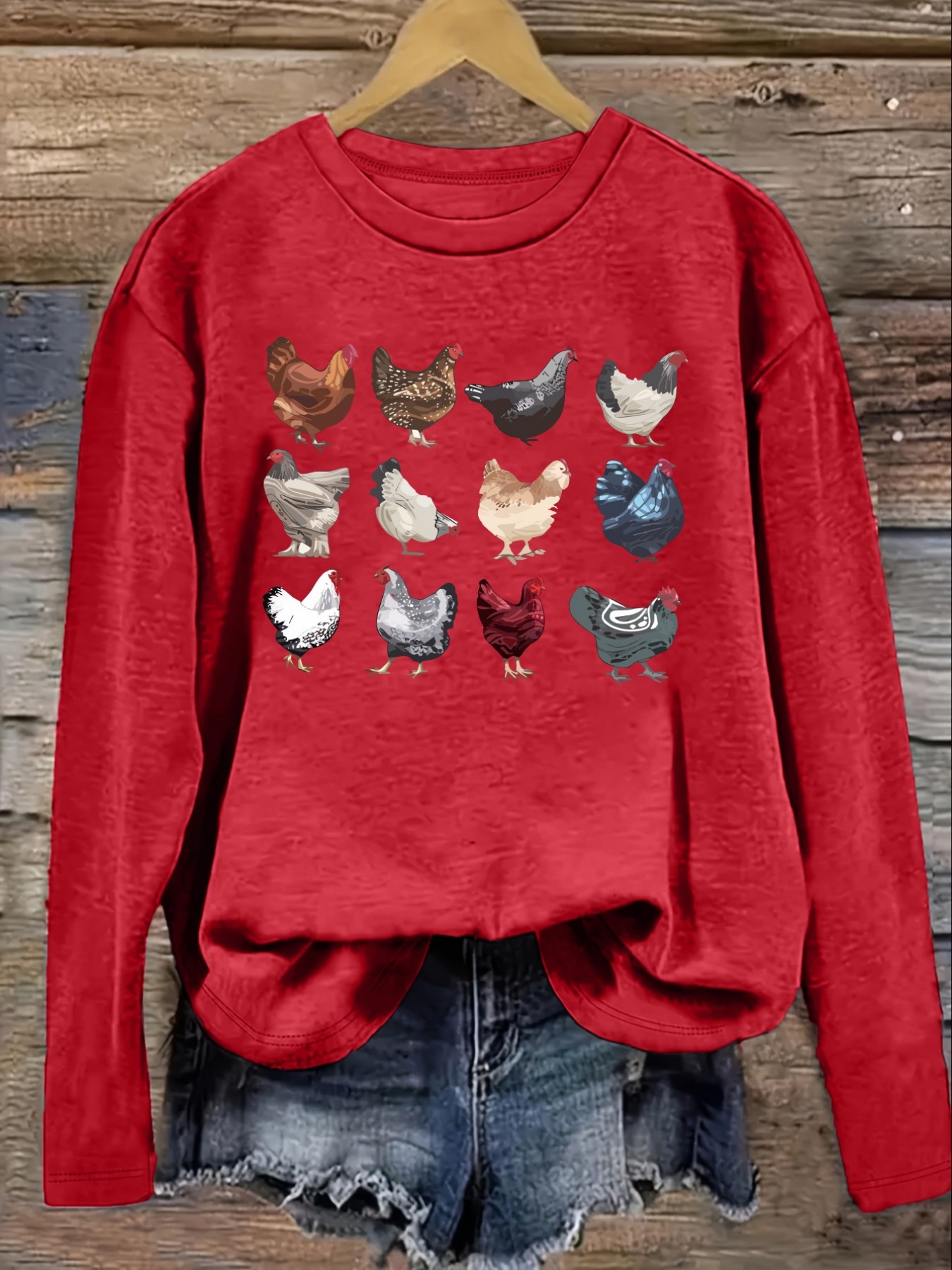 Damska codzienna koszulka z dł – Winter Clothing Outfits recenzja i cena