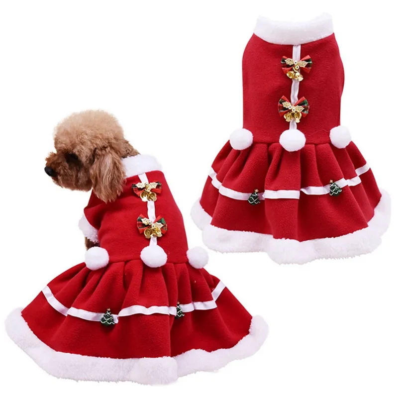 Świąteczne sukienki dla psów m – Winter Clothing For Dogs recenzja i cena