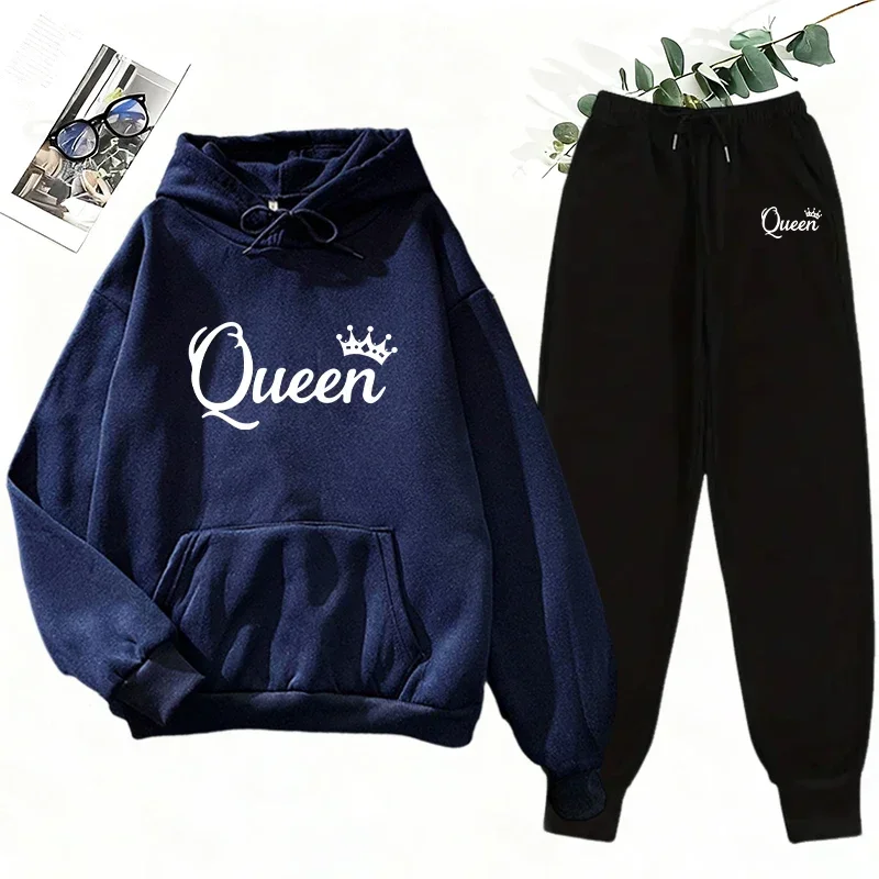 Damski dwuczęściowy zestaw: bl – Fleece Hoodie Lined recenzja i cena