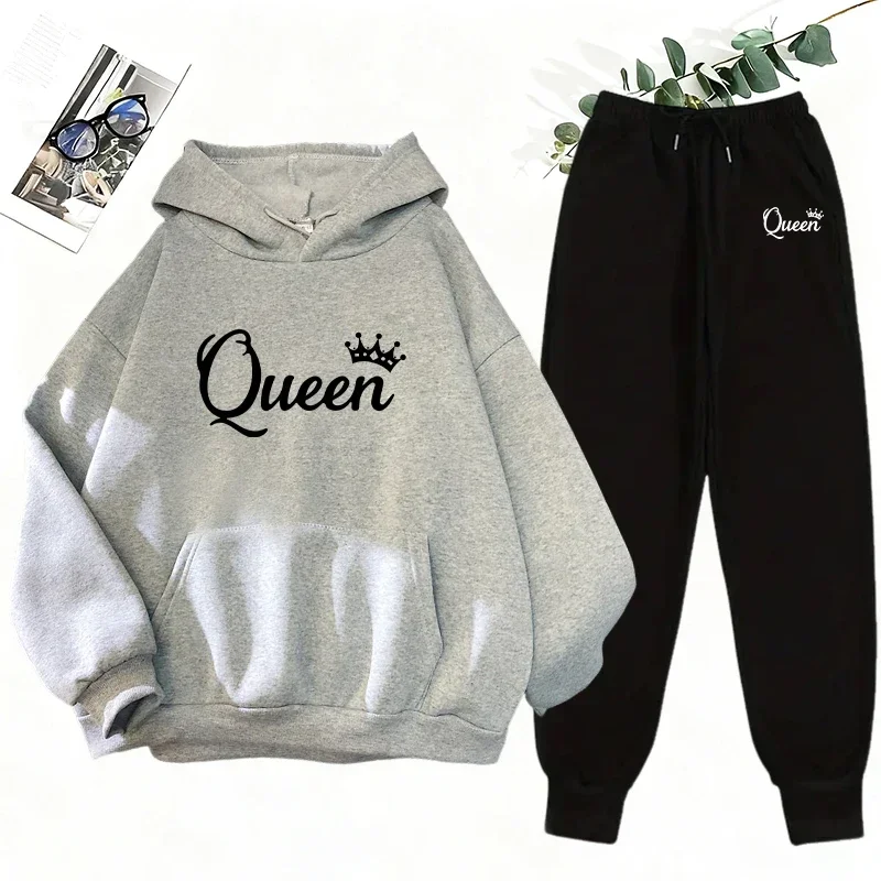 Damski dwuczęściowy zestaw: bl – Fleece Hoodie Lined recenzja i cena