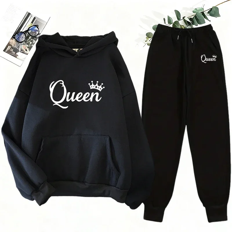 Damski dwuczęściowy zestaw: bl – Fleece Hoodie Lined recenzja i cena