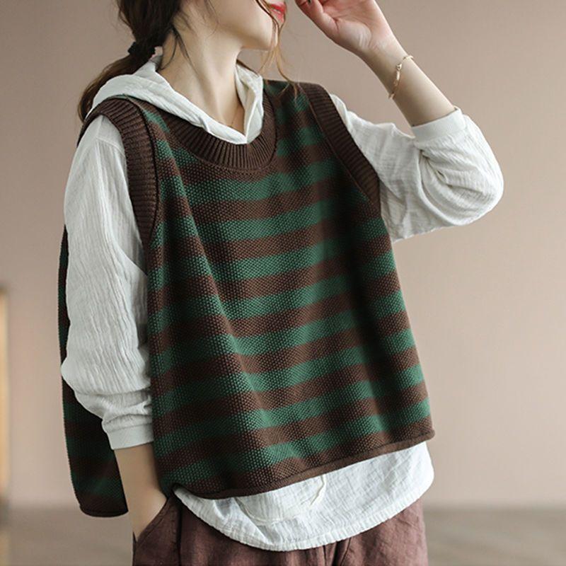 Damskie dzianinowe kamizelki w – Winter Clothing Trends 2025 Women'S recenzja i cena