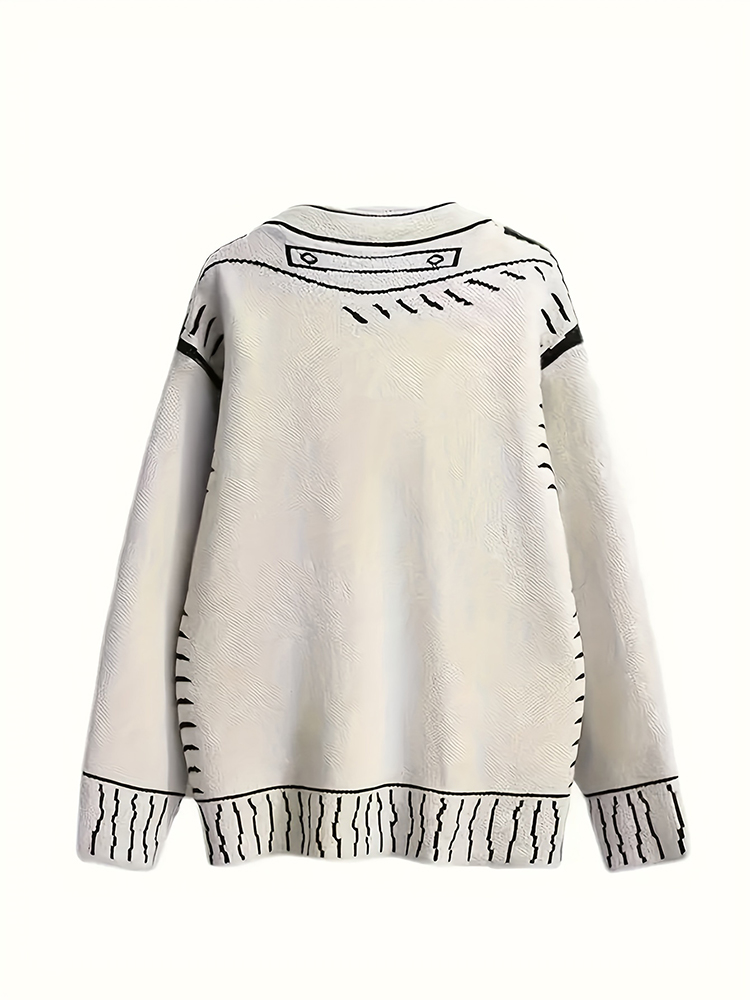 Damski kardigan zapinany na gu – Winter Clothing Line recenzja i cena