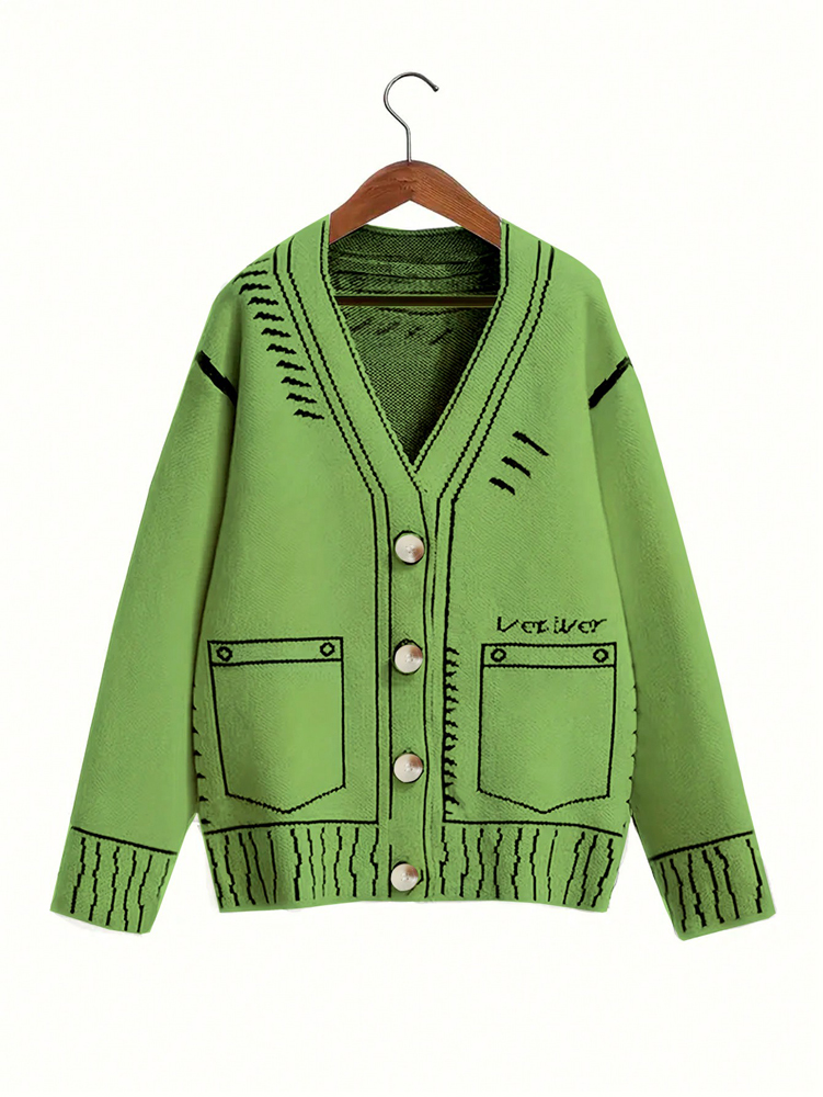 Damski kardigan zapinany na gu – Winter Clothing Line recenzja i cena