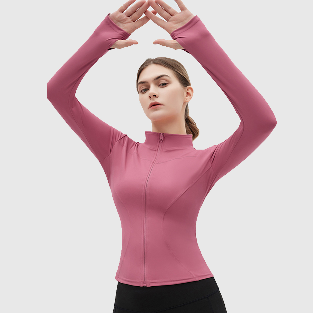 Damska kurtka do jogi z kołnie – Winter Yoga Clothing recenzja i cena