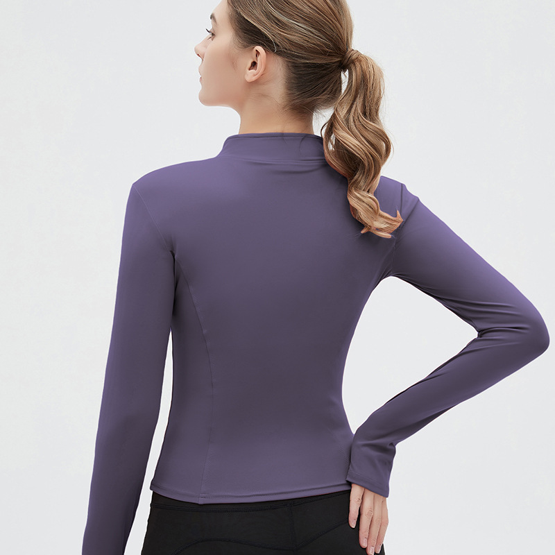 Damska kurtka do jogi z kołnie – Winter Yoga Clothing recenzja i cena