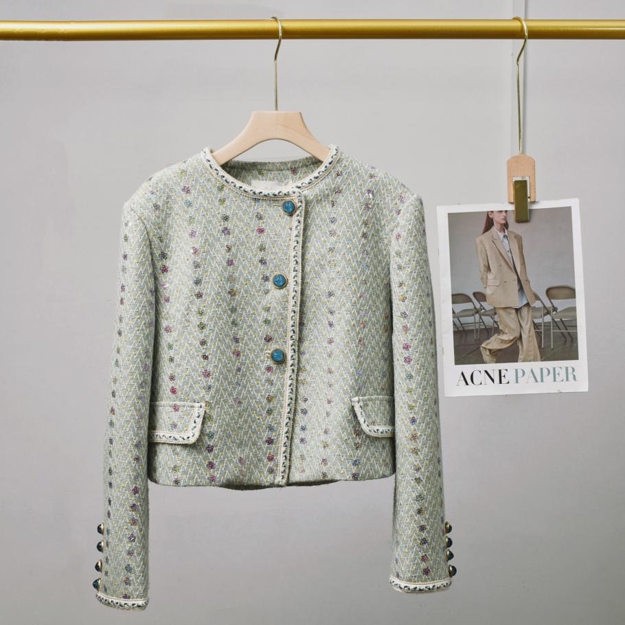 Kobiety Elegancki Tweed Luksus – Winter Clothing Line recenzja i cena