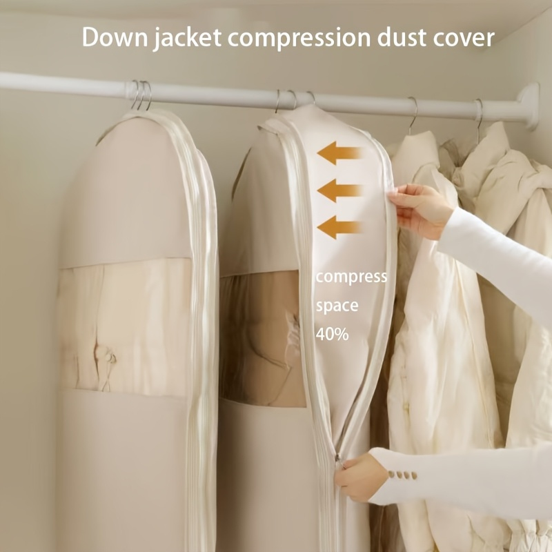 Beżowa torba kompresyjna do za – Winter Clothing Storage recenzja i cena