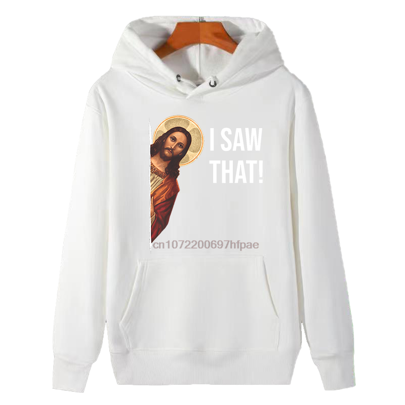Meme z Jezusem „Widziałem to”  – Winter Clothing Essentials For Men recenzja i cena
