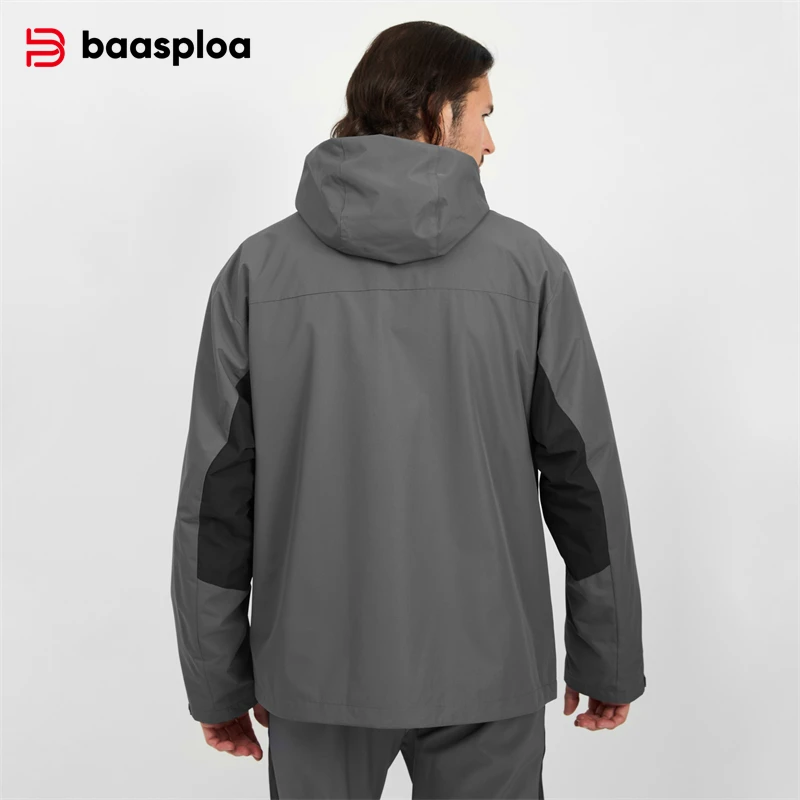 Nowa męska kurtka Baasploa, ou – Fleece Hoodie Lined recenzja i cena