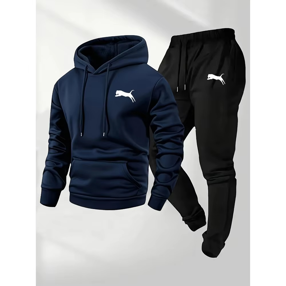 2026 Modny męski zestaw dresow – Fleece Hoodie Lined recenzja i cena
