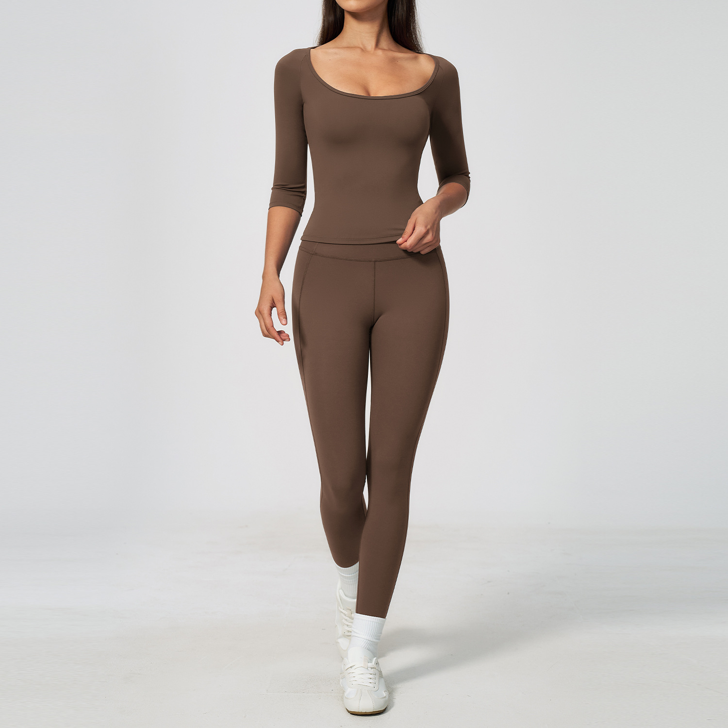 Damski zestaw do jogi 2-części – Winter Yoga Clothing recenzja i cena