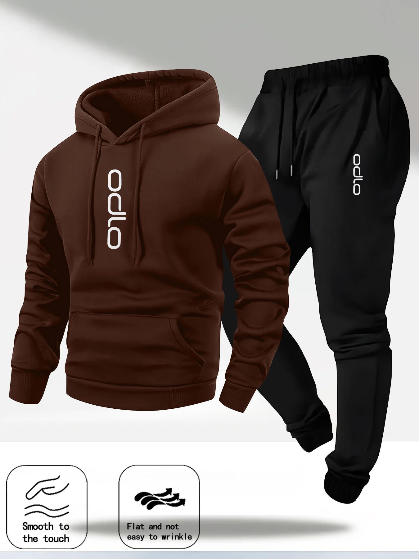 Męski dres z nadrukiem pierści – Fleece Hoodie Lined recenzja i cena